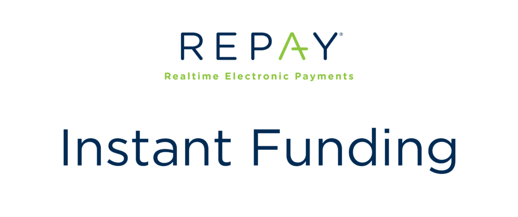 REPAY instant funding