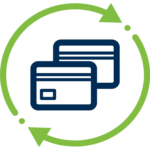 credit card recurring payment icon
