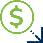 reduce costs icon