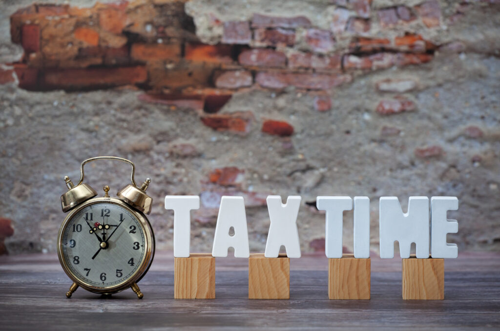 Tax Time graphic