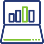 computer graph icon