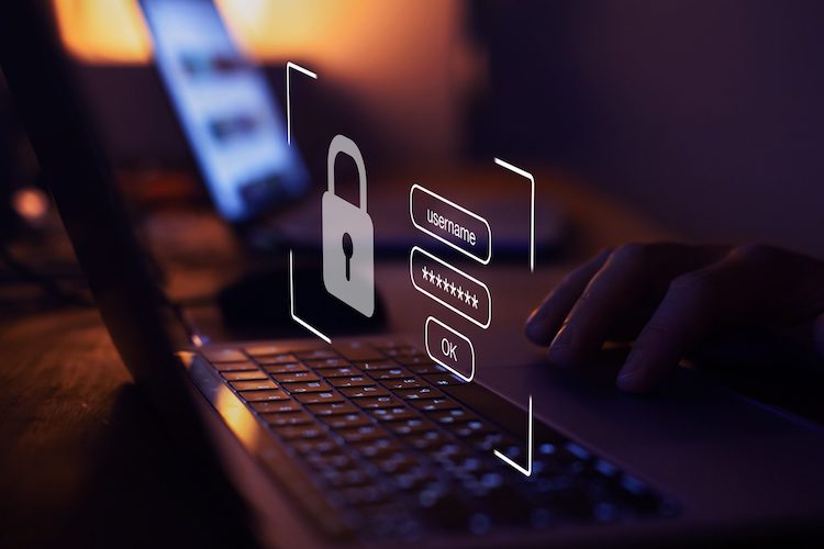 user name and password graphic